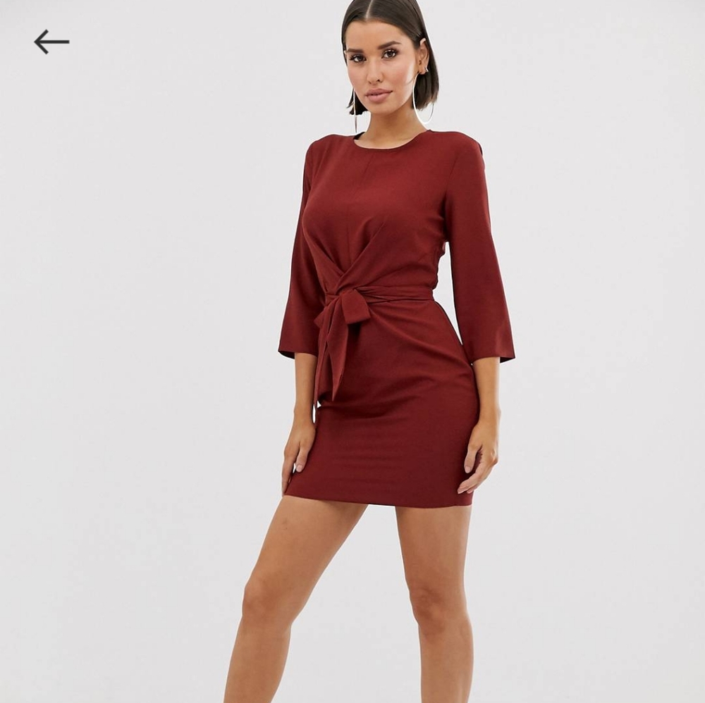 BNWT Wrap around tie dress